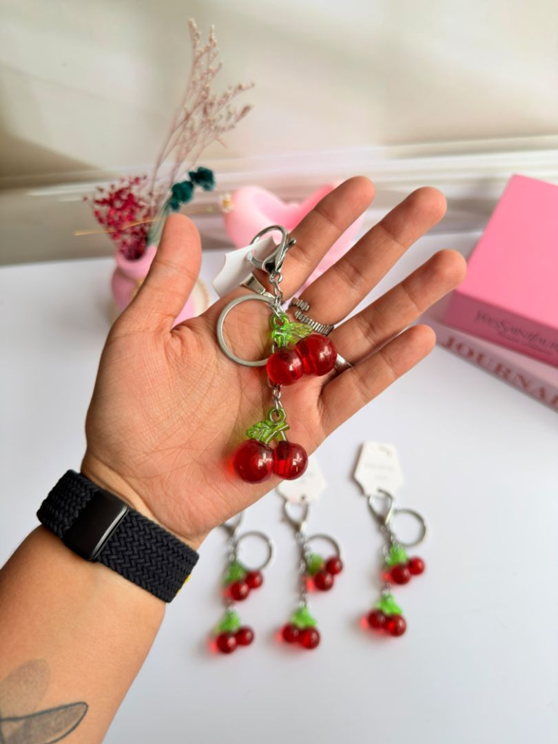 LLAVERO DOBLE CEREZA