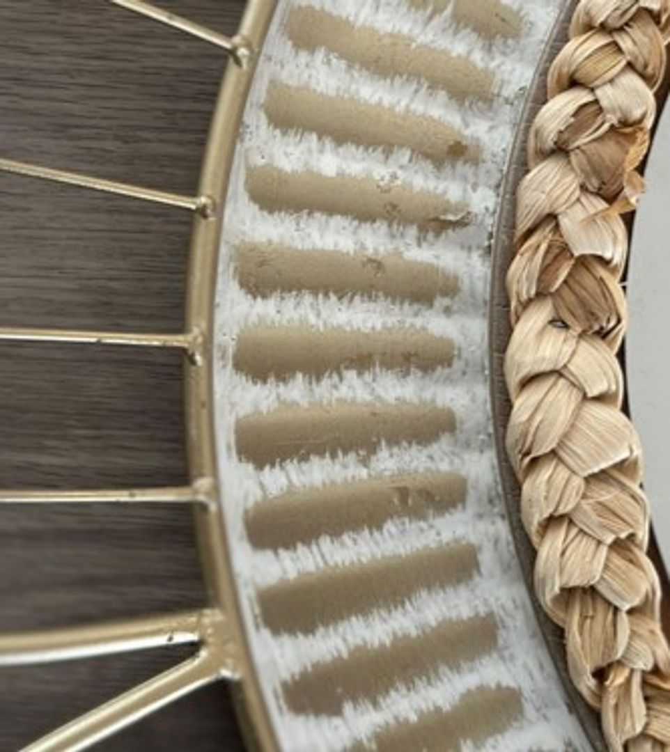 Espejo en latón de pared