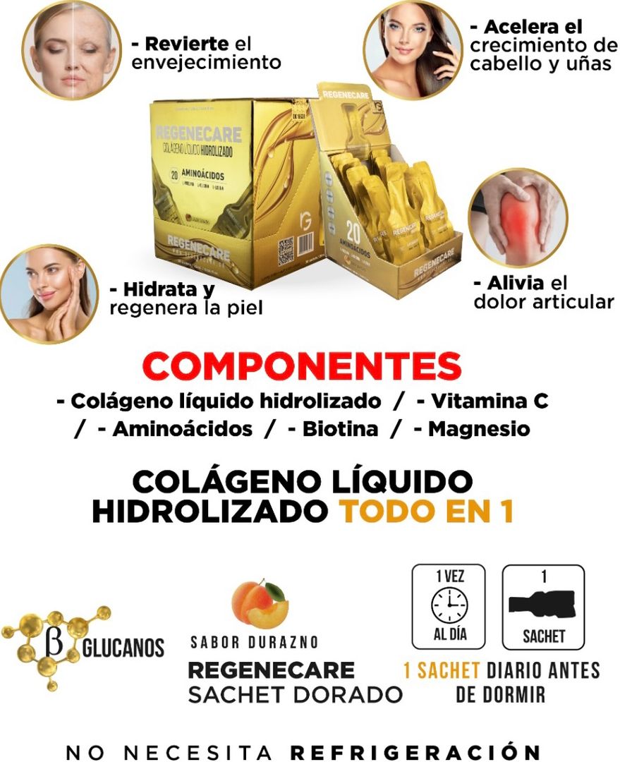 COLÁGENO SACHETS DORADO