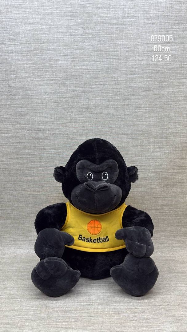 GORILA CON CAMISETA DEPORTIVA 50 CM