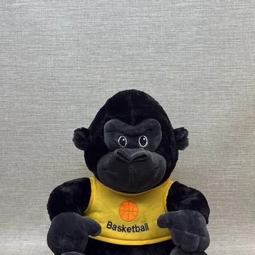 Imagen del producto GORILA CON CAMISETA DEPORTIVA 50 CM
