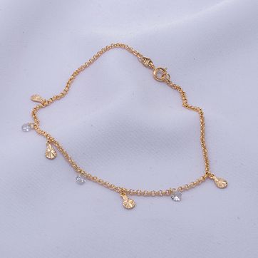 Imagen del producto TOBILLERA GOTA SWAROVSKI 25CM 709106A207