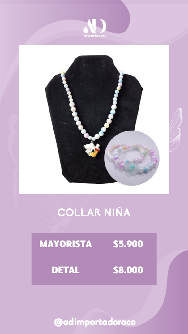 COLLAR + MANILLA NIÑA