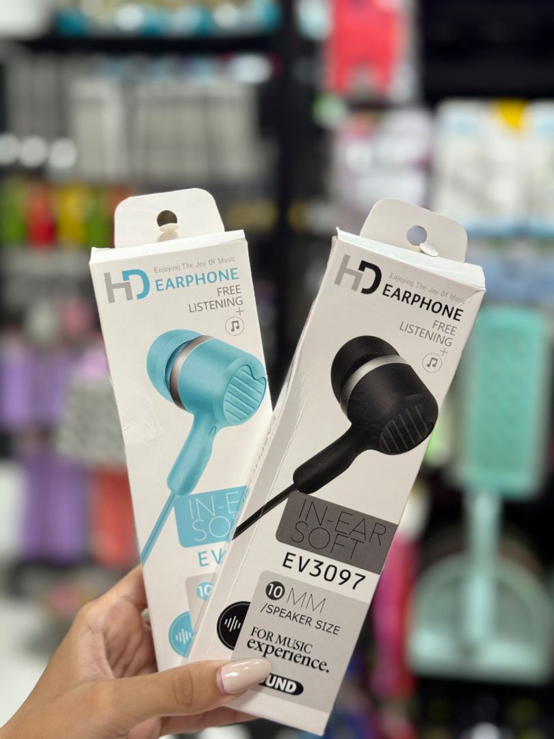 Auriculares Intrauditivos con Cable HD Earphone