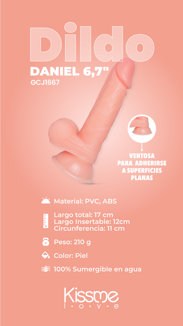 Dildo Daniel 6.7''