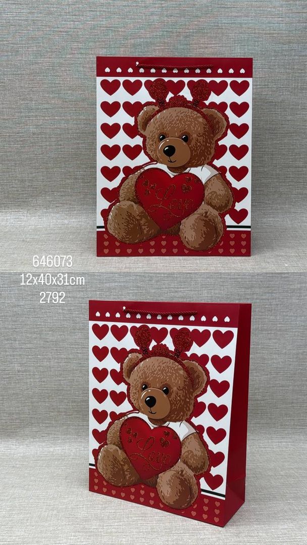 BOLSA DE REGALO SURTIDA 12X40X31 CM