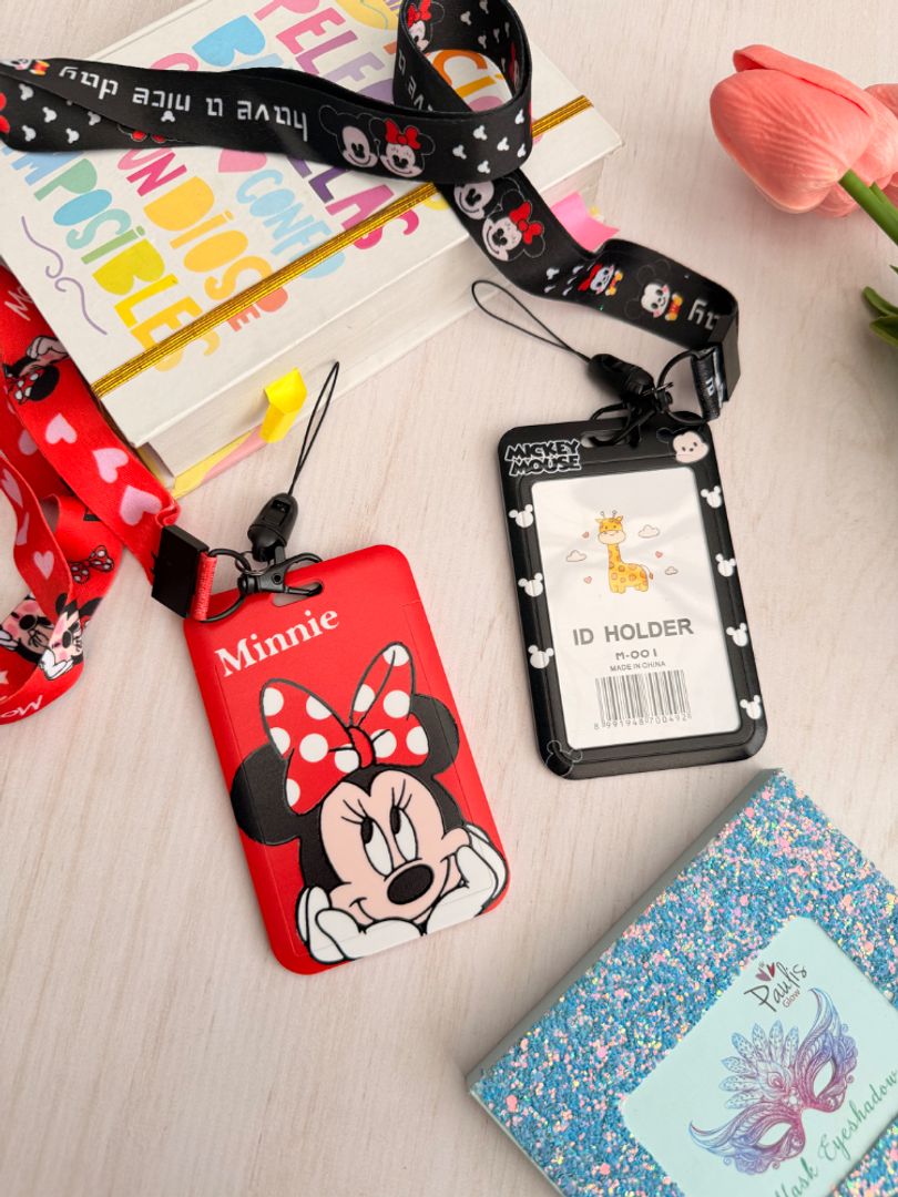 Portacarnet Mickey y Minnie 