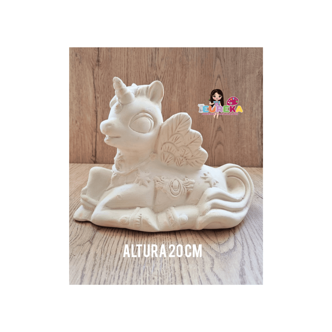 Unicornio acostado 