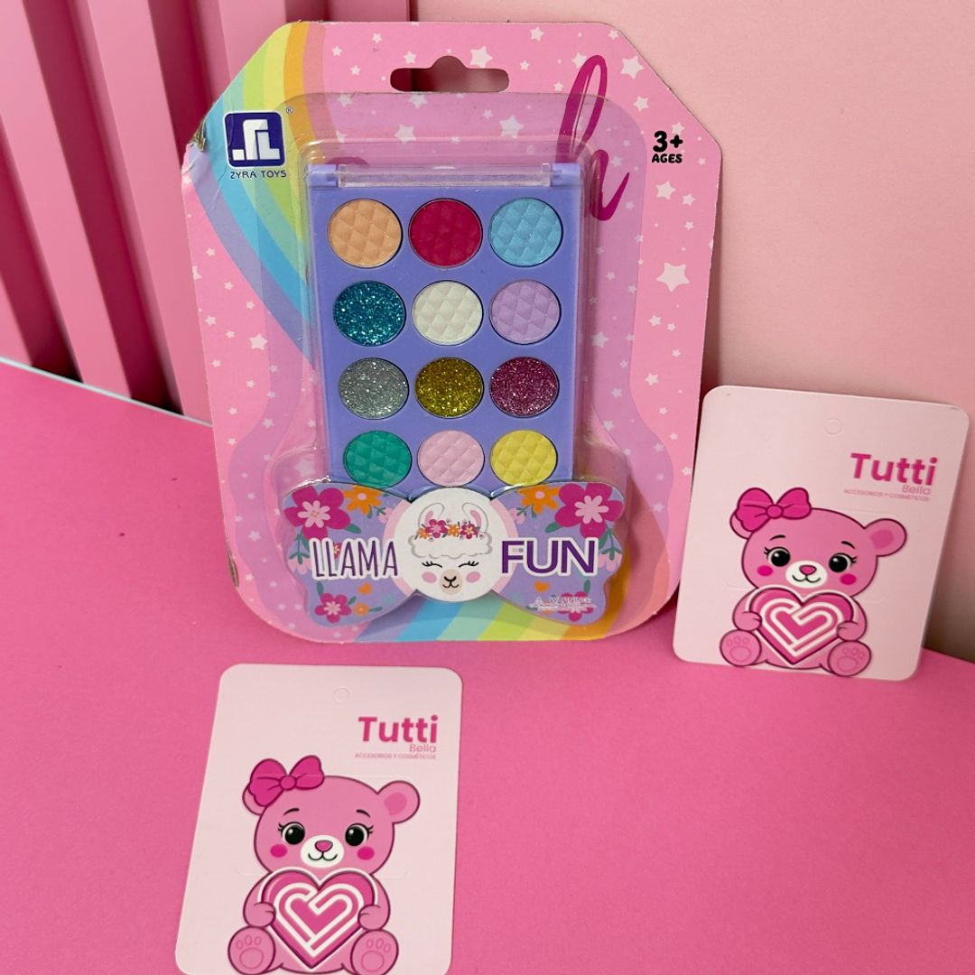 KIT SOMBRAD MAQUILLAJE INFANTIL 