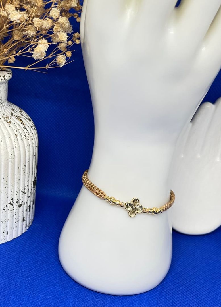 Pulsera van cleef diamantada mini balin italy 3mm y 4mm