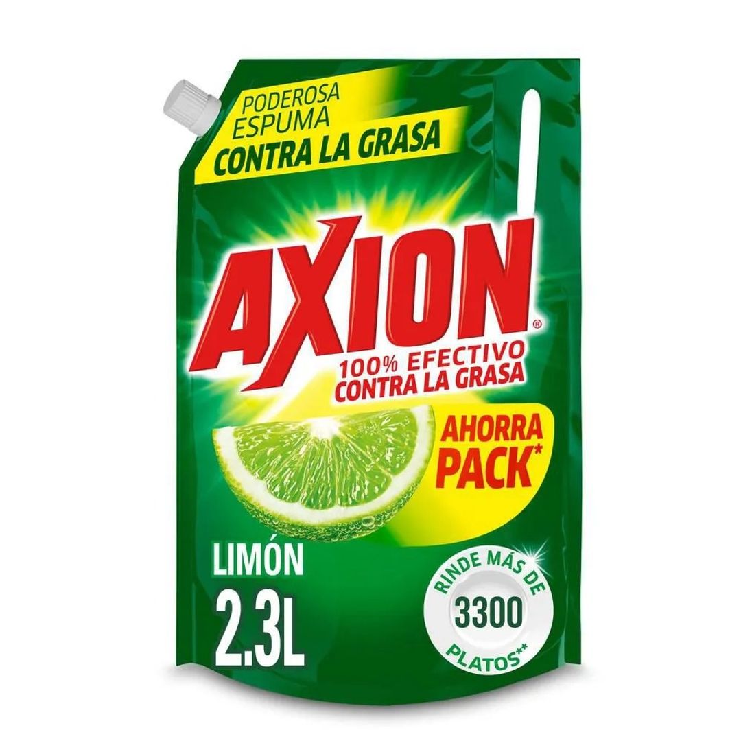   U. LAVALOZA LIQUIDO AXION LIMON X 2.3 LITROS