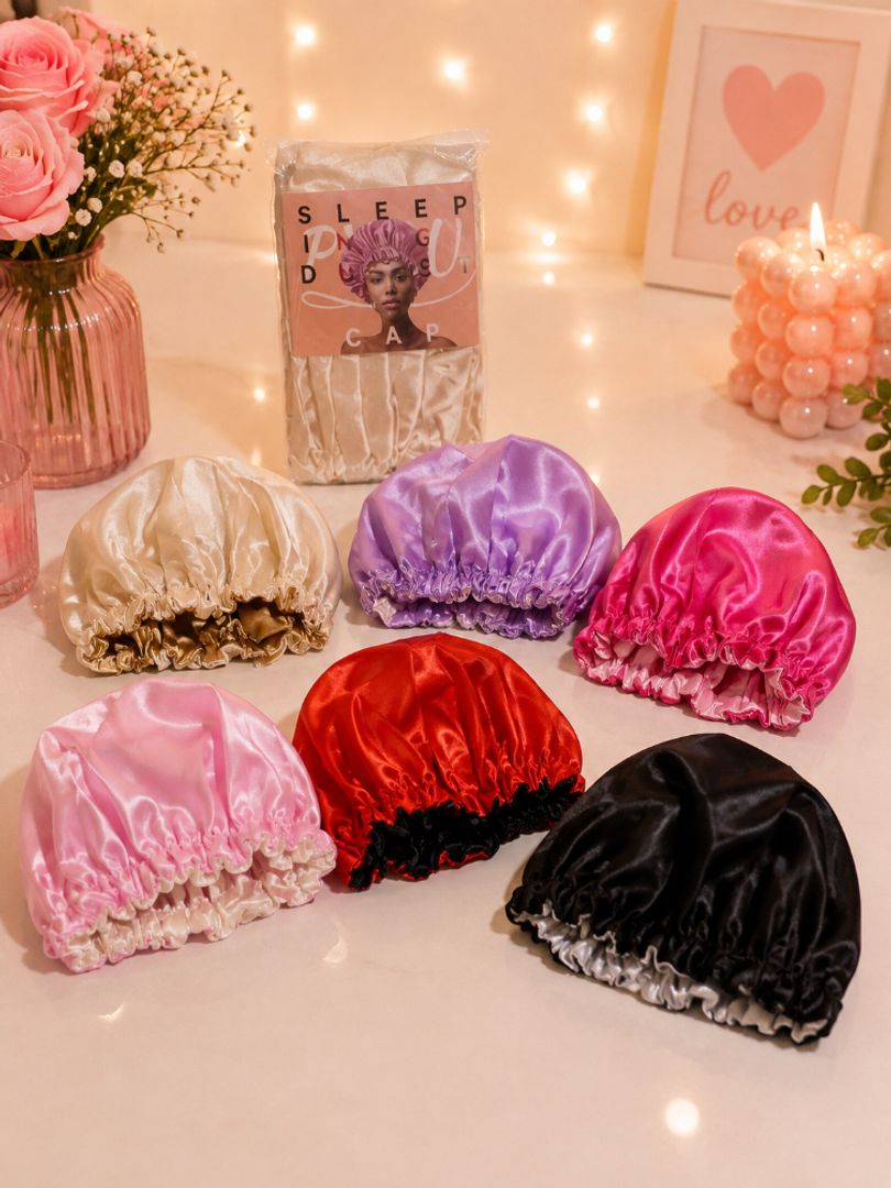 Gorros en satin 