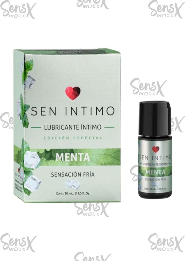 Lubricante Íntimo de Menta – Sen Intimo 30ml