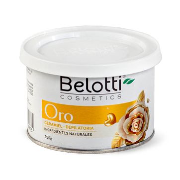 Imagen del producto Belotti Cosmetics Oro Cera Miel - Depilatoria 250g