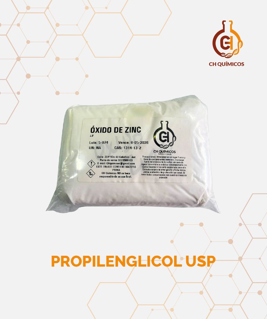 ÓXIDO DE ZINC SELLO DE ORO USP