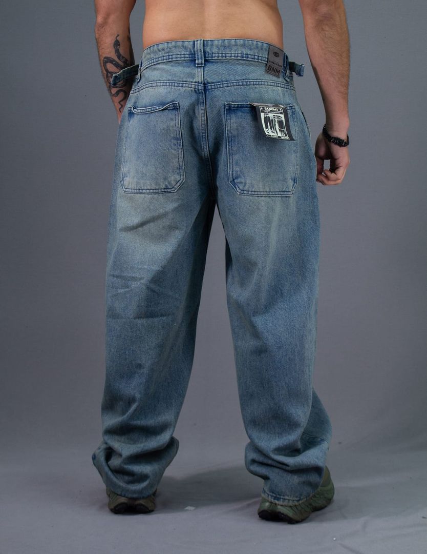 JEANS BAGGY CORREAS AZ