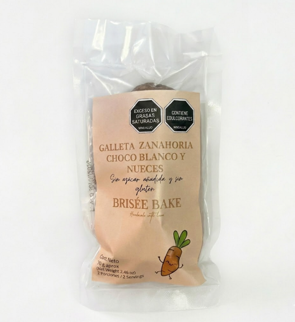 GALLETA ZANAHORIA BRISEE