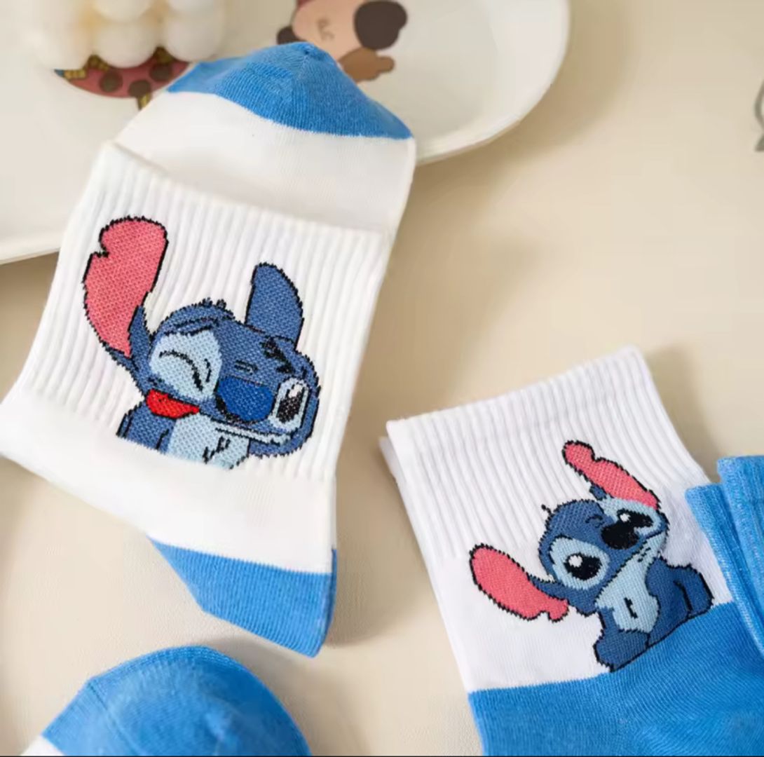 Medias 3/4tos Stitch 