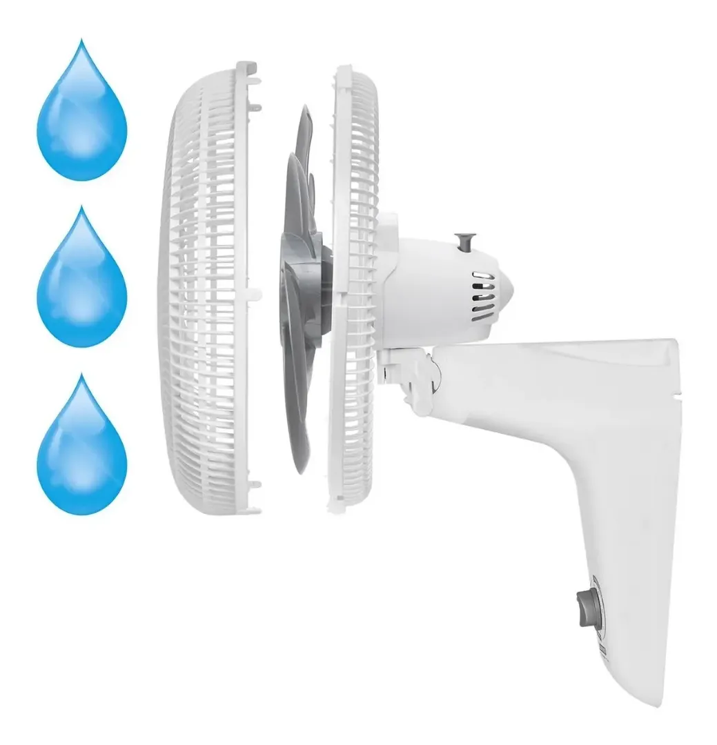 Ventilador Samurai Silence Force Pared Blanco 18" 