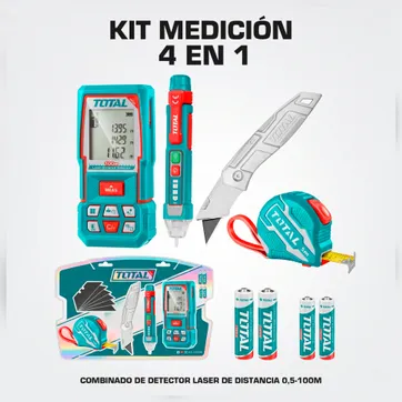 Imagen del producto KIT COMBINADO DE DETECTOR LASER DE DISTANCIA 0,5-100M