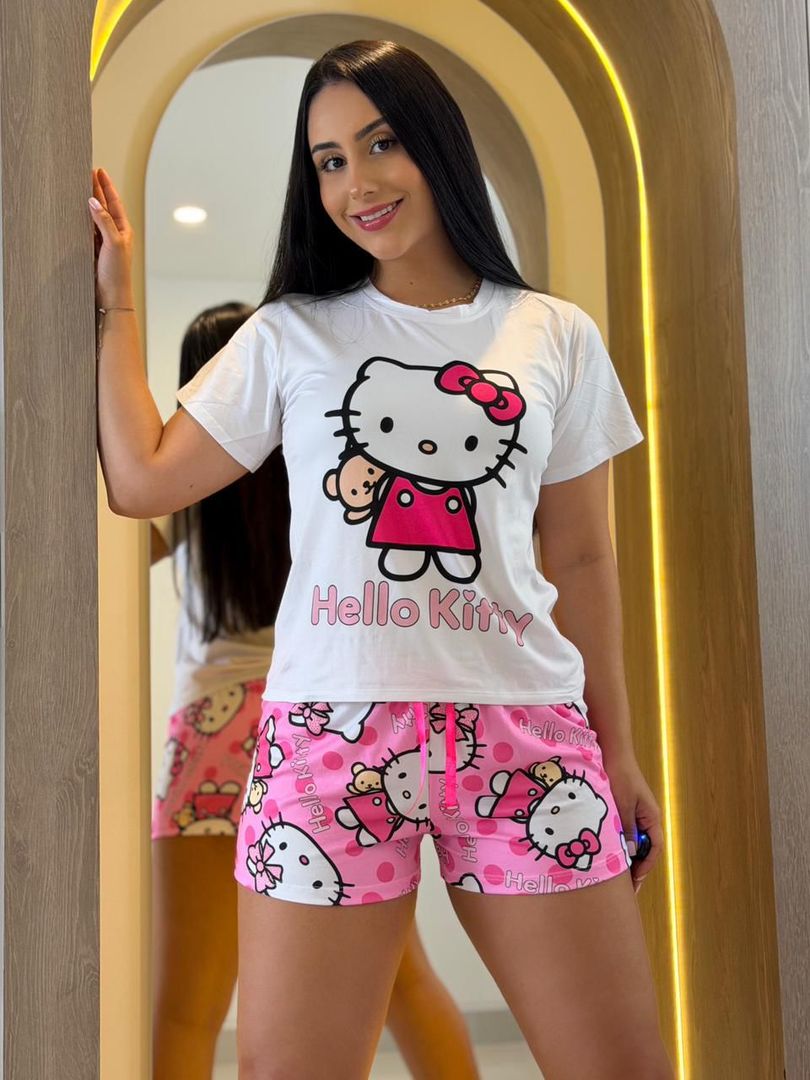 Pijama short personajes