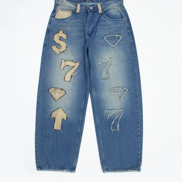 DENIM BAGGY BRD7 A.CLARO - imagen 1