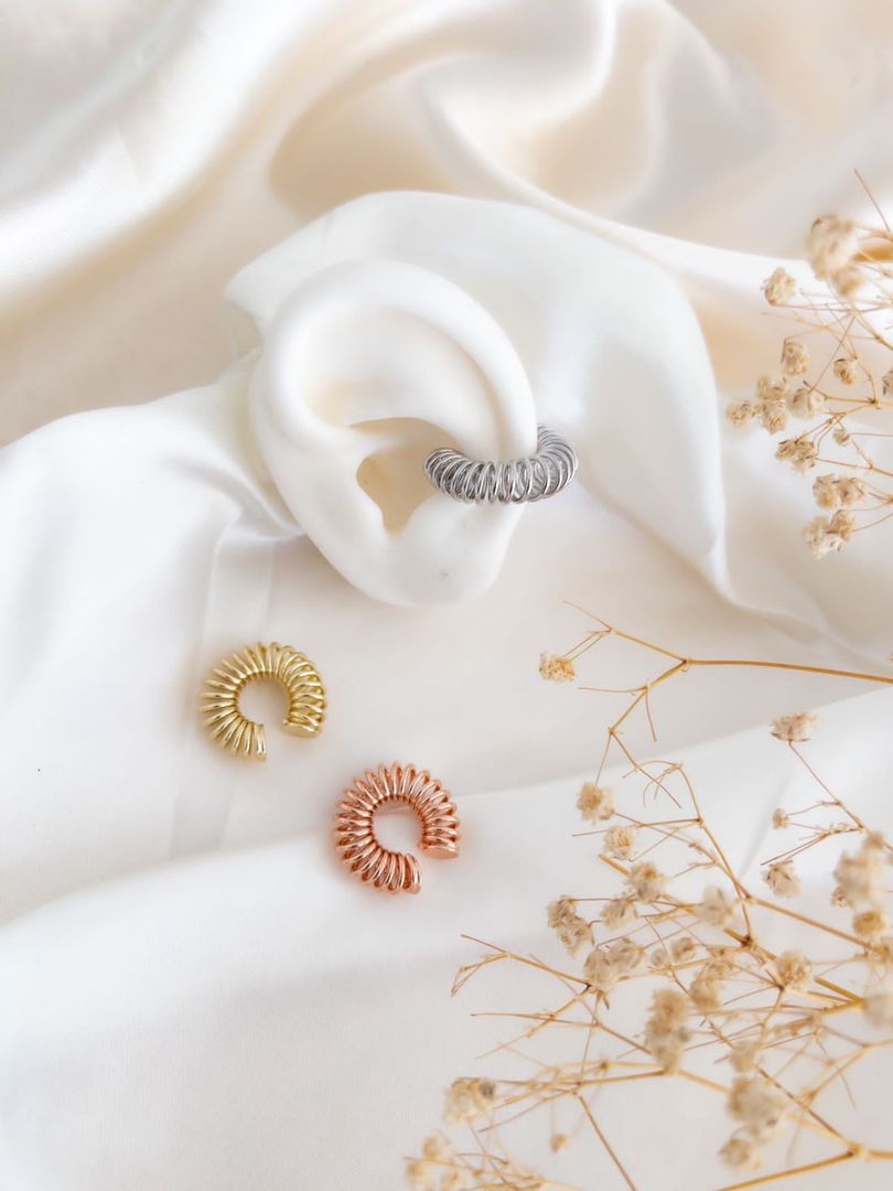 EARCUFF RESORTE LISO - ITIEL