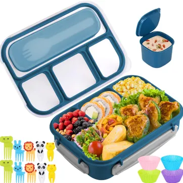 Lonchera tipo Bento + Accesorios - imagen 1