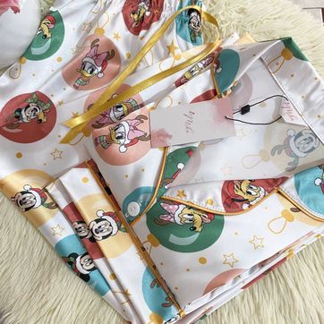 Set "Mickey Navideño" / Seda - imagen 1