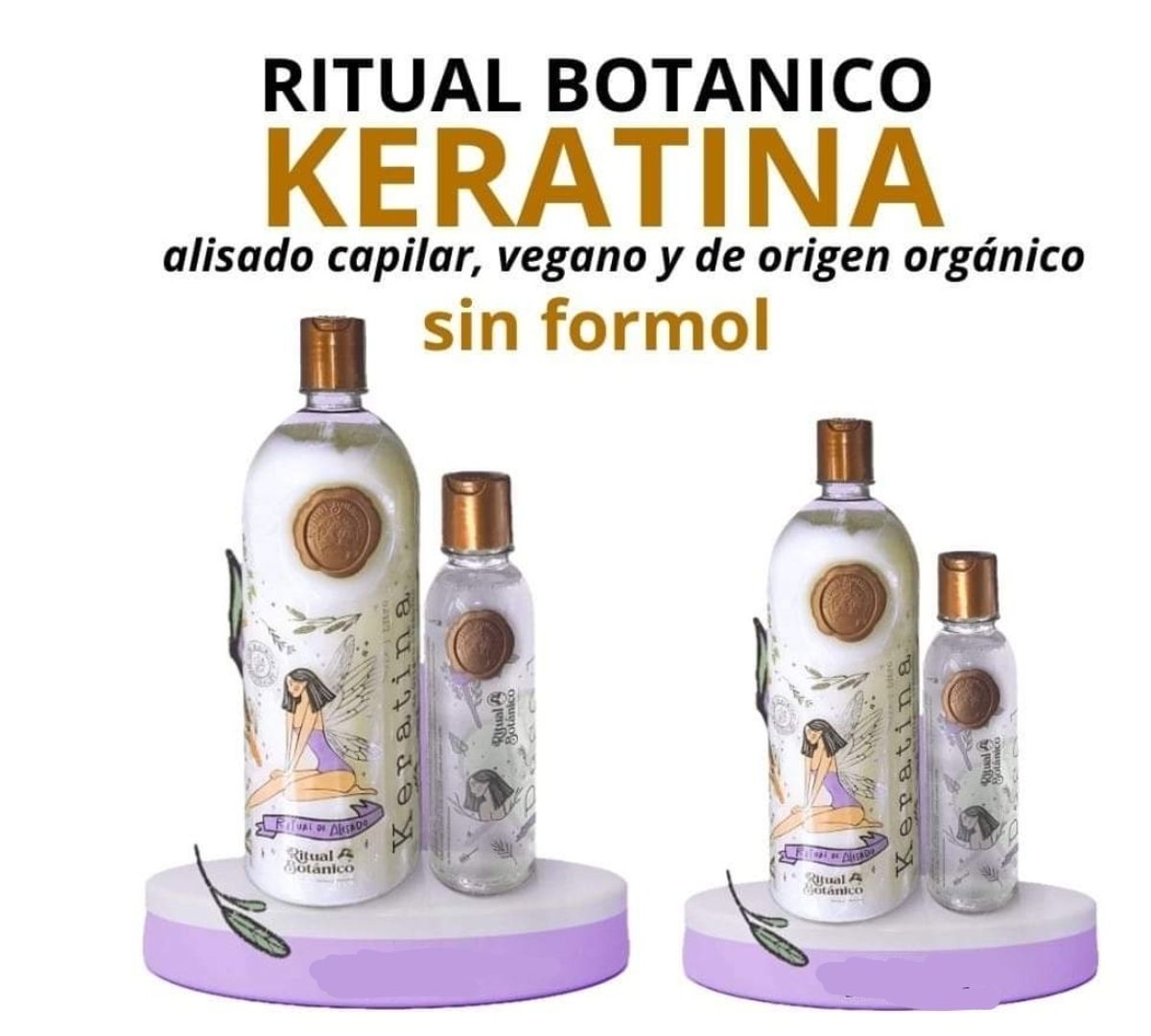 Keratina organica Ritual Botánico Mediana