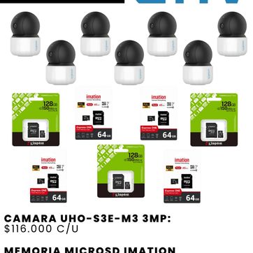 Imagen del producto KIT WIFI UNIVIEW X7 INTERIOR 3MP