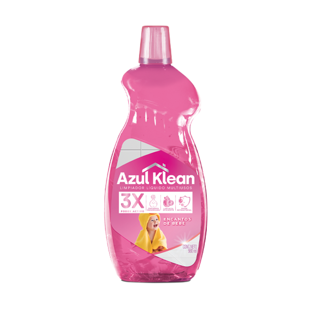 AZUL K PISOS BEBE*980ML