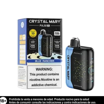 Imagen del producto Crystal Mary Blue Rancher 30.000 Puffs Pulse X
