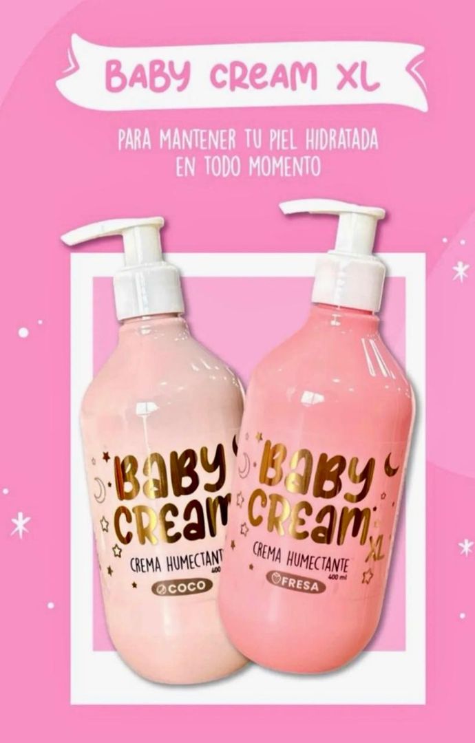 LLUVIA DE ESTRELLAS BABY CREAM XL