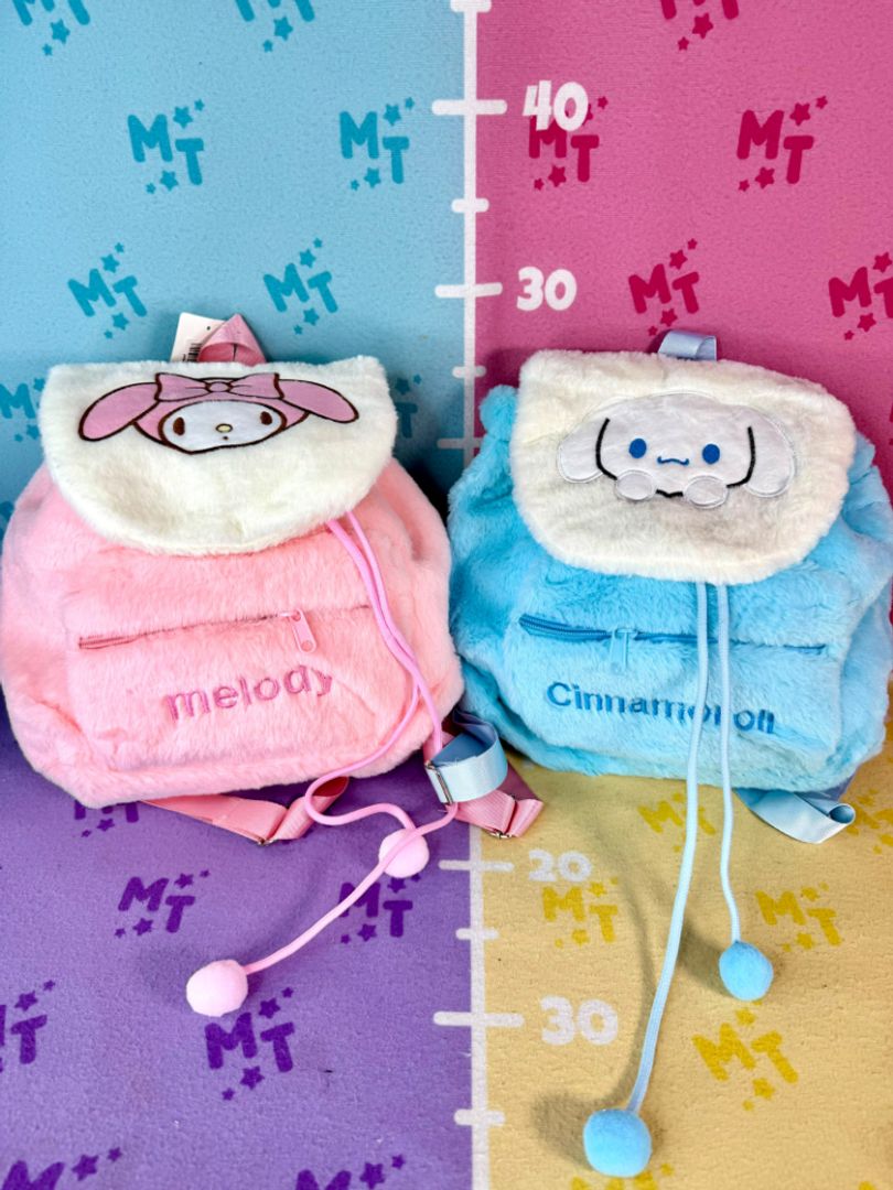 Morral melody/cinnamoroll tapa broche imán SM