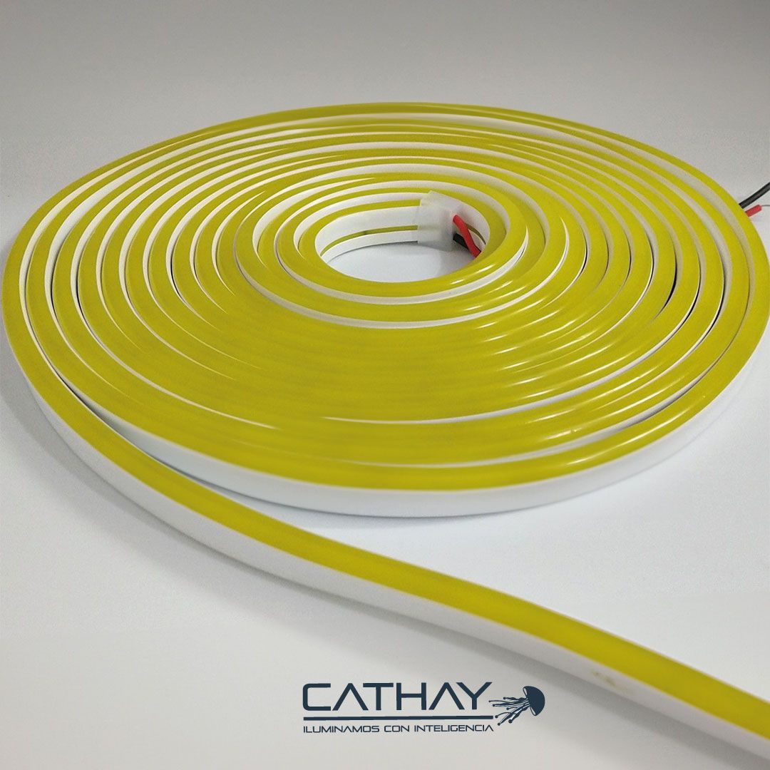 NEON ROLLO 5 MTS/ 1 CARA/ CON ADAPTADOR 