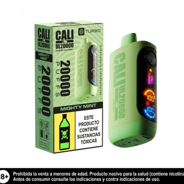 Imagen del producto Vape Cali Mighty Mint 20.000 Puffs