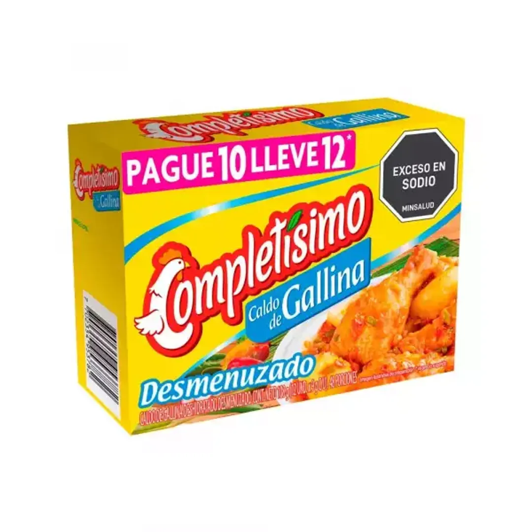 COMPLETISIMO GALLINA DESMENUZADO*12