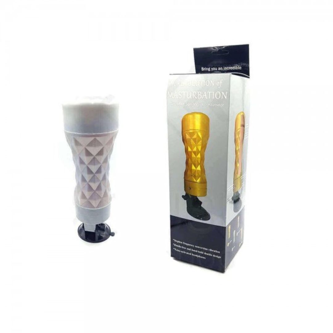 MASTURBADOR VAGINA VIBRADORA LINTERNA 