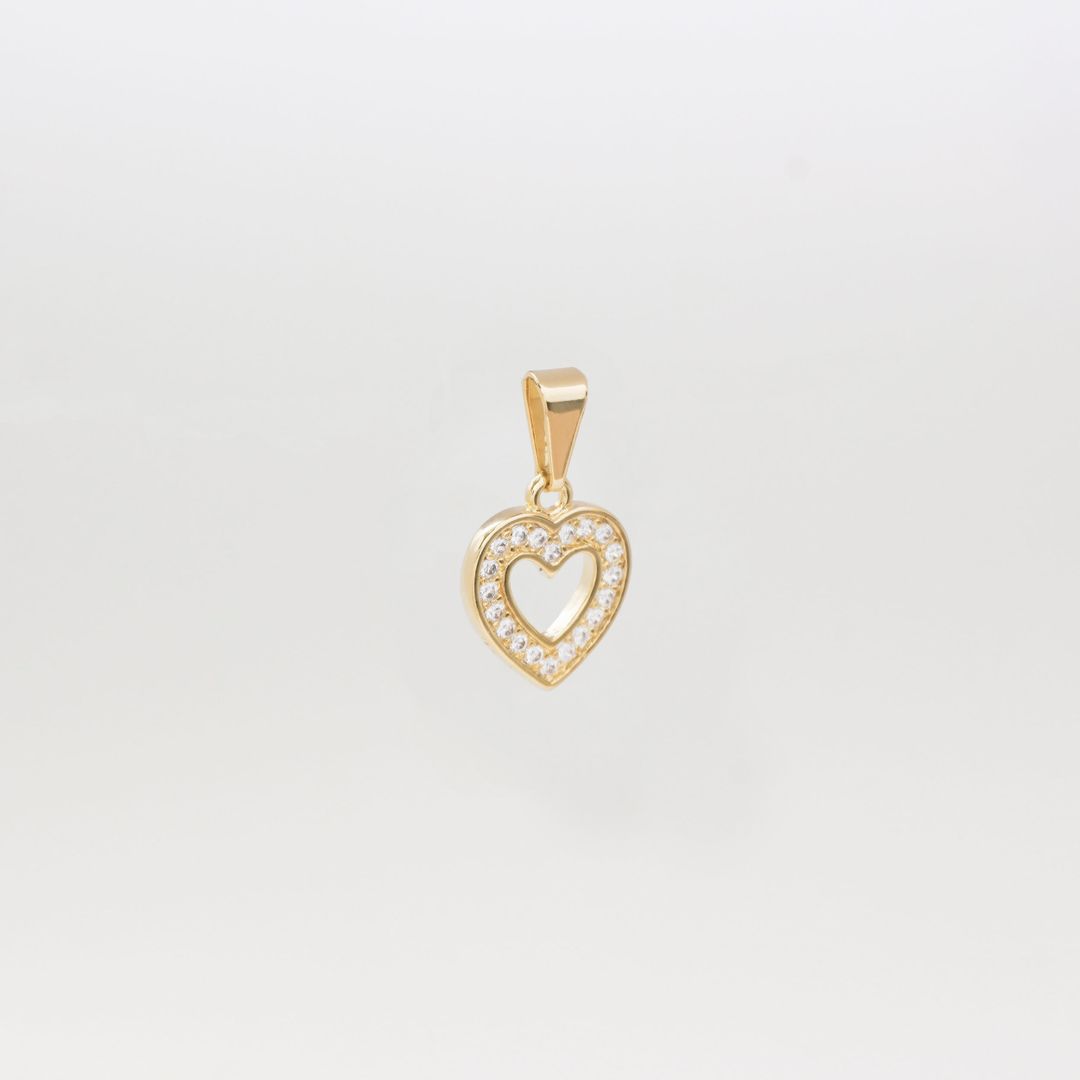 D Corazon Silueta Circonias