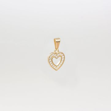 Imagen del producto D Corazon Silueta Circonias