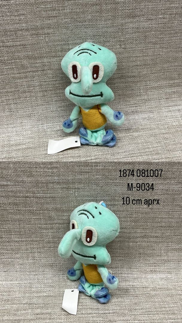 LLAVERO FAMILIA BOB ESPONJA 10 CM 