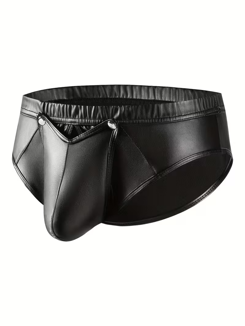 BOXER CUERINA CON VENTANA FRONTAL