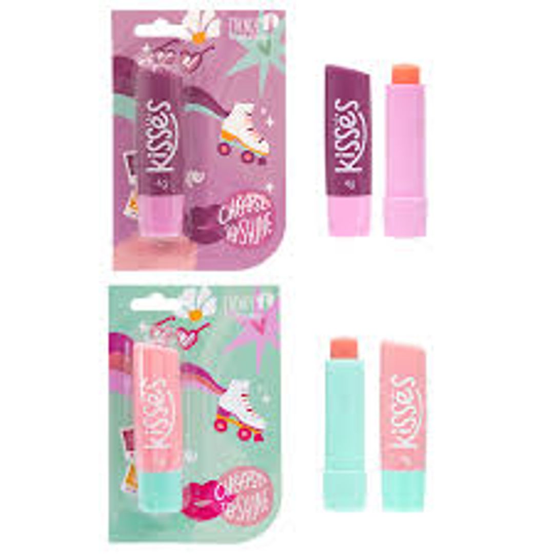 Brillo Lip Balm Kisses Sin Color Ref HKS1551
