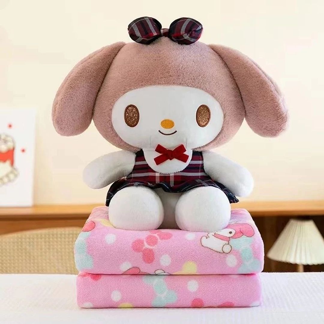 Cojín con cobija my melody 