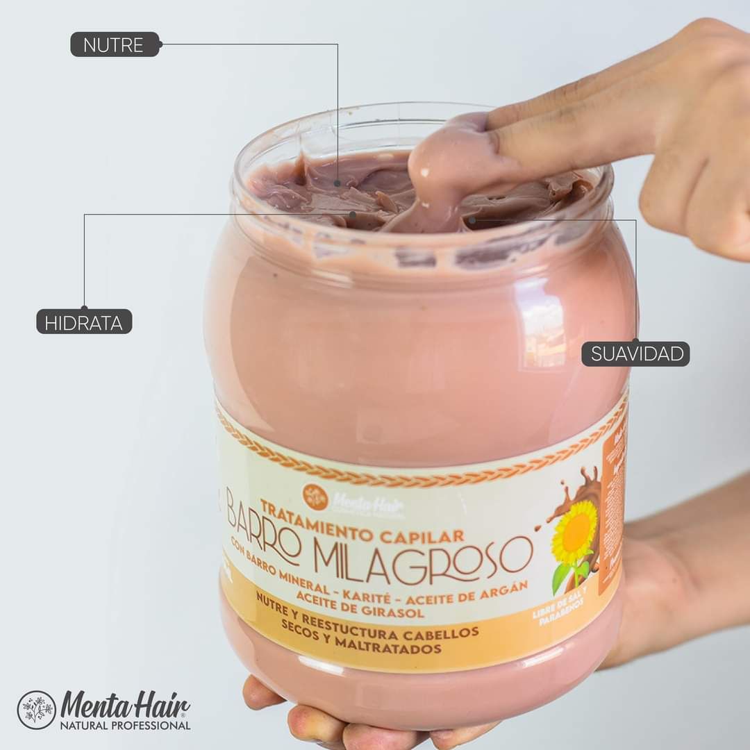 TRATAMIENTO CAPILAR BARRO MILAGROSO 2000 ml