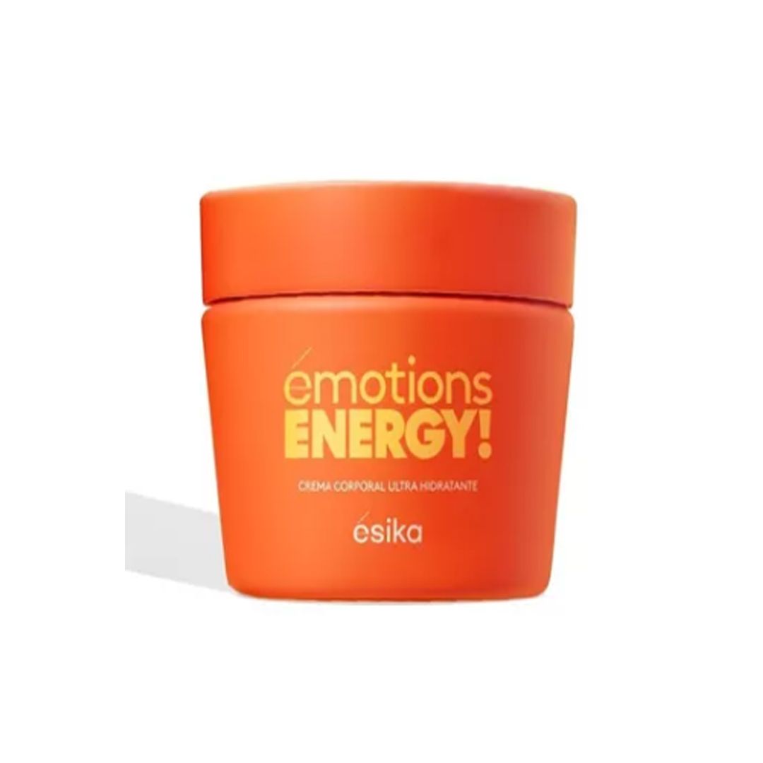 ÉSIKA CREMA CORPORAL ULTRA HIDRATANTE ÉMOTIONS ENERGY!, 200G