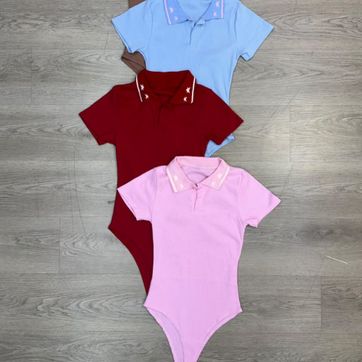 Imagen del producto Body Polo Bordado