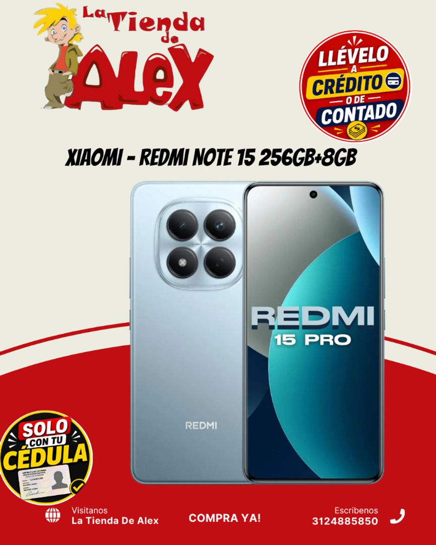 XIAOMI - Redmi Note 15 256GB+8GB