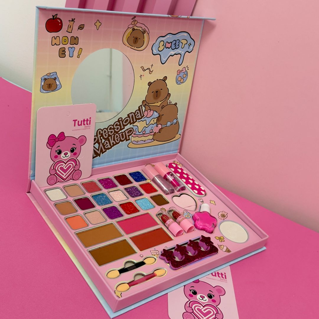 MAKEUP CAPIBARA MAQUILLAJE INFANTIL 